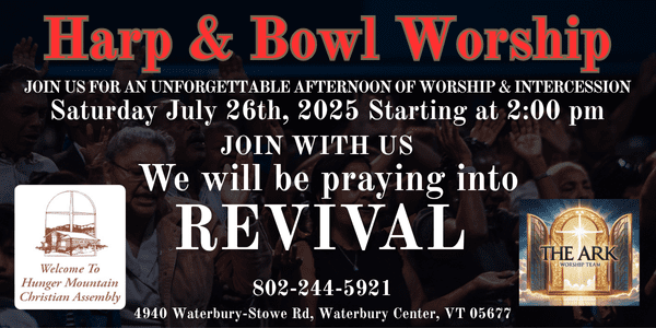 FB Harp & Bowl Worship July 26th, 2025