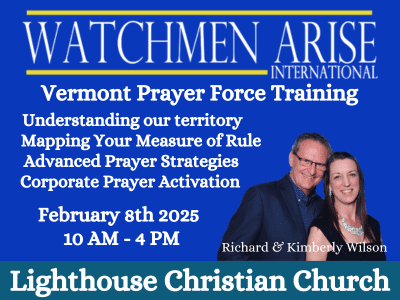 LightHouse Richard & Kimberly Wilson today’s prayer army to fight the battles of tomorrow.