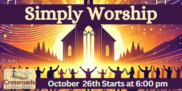 October 26th Simply Worship 600 x 300