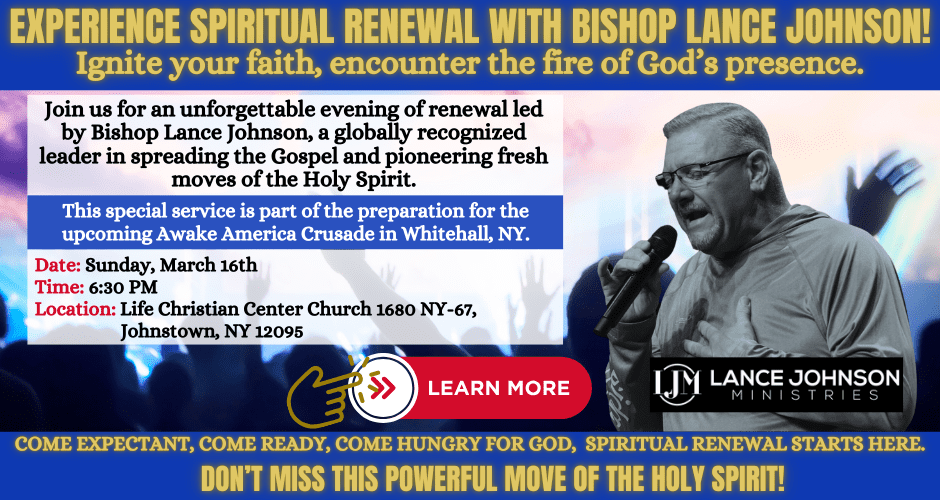 _Life Christian Center Church BISHOP LANCE JOHNSON! March 16th