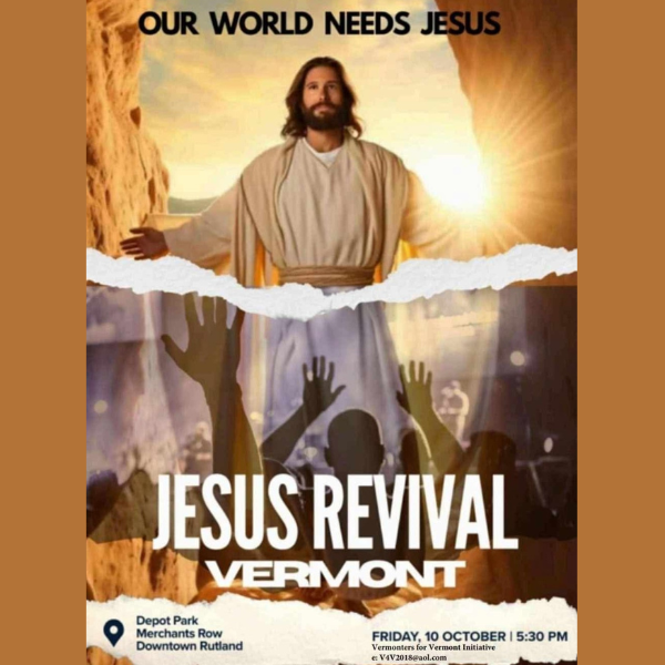 Jesus Revival Vermont 600 x 600 px