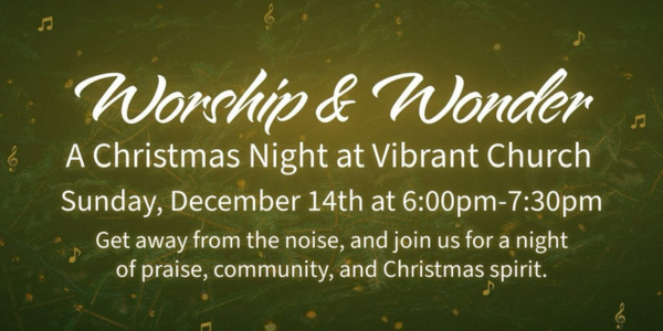Worship & Wonder Vibrant Church 600 x 300 px
