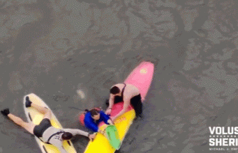 Video shows suspect’s desperate river escape as officers launch paddleboard pursuit