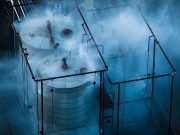 Officials say possible crack in unstable chemical tank may relieve pressure at aerospace plant