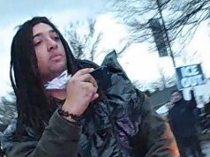 State police seek window smasher at anti-ICE protest