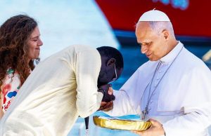 Pope Leo hits beaches of popular European migrant entry point after criticizing global immigration policies