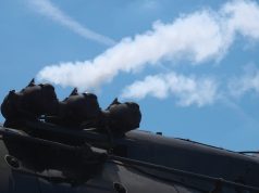 Historic Big Boy steam locomotive draws crowds as America 250 tour heads east