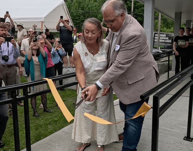 A new door, but cross-border friendship continues at the Haskell