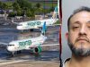 Frontier passengers tackle man who allegedly choked off-duty flight attendant, tried to open door mid-flight